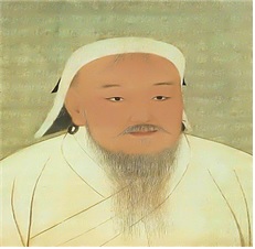 칭기즈칸 초상화 (타이완 국립박물관 소장)