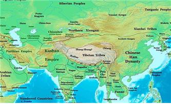AD 200년의 안식국(Parthian Empire: BC 238~AD 226)과 중국의 후한(後漢: 25~220)
