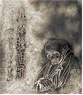 중국 낙양 백마사에 있는 카샤파 마탕가(가섭마등).