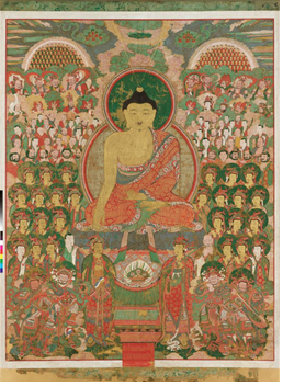 합천 해인사 영산회상도(조선시대).